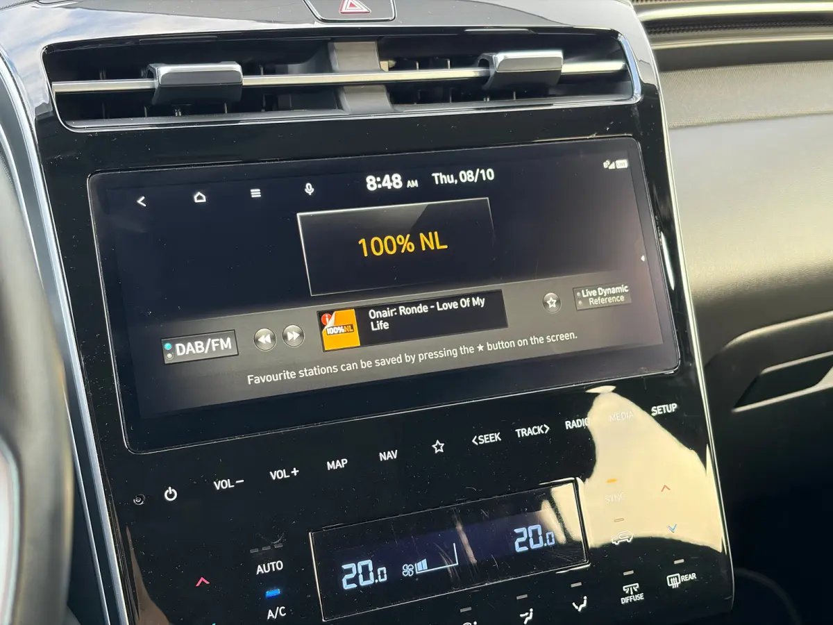 1.6 T-GDI 265pk PHEV Comfort Smart 4WD | Climate | Camera | Carplay | Keyless | Navigatie | Full - Led | Elek. Klep | Winterpakket | 19" Lichtmetaal | Krell Audio | Digitale Cockpit | Parkee