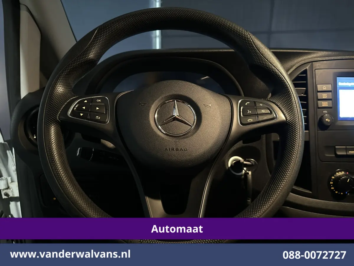116 CDI 164pk 9G-Tronic Automaat L3H1 Euro6 Airco | Camera | Navigatie | Cruisecontrol | Apple Carplay Android Auto, Stoelverwarming, Parkeersensoren, Bijrijdersbank