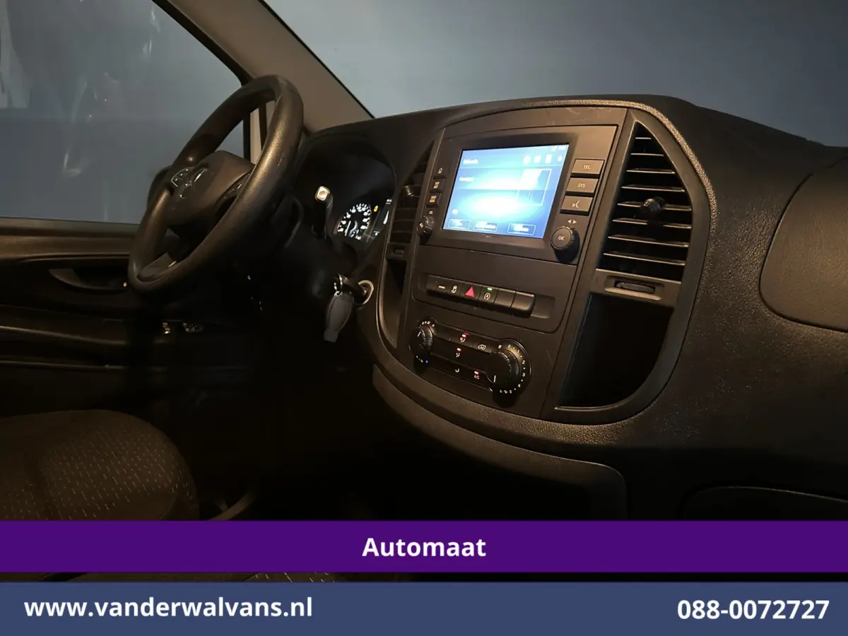 116 CDI 164pk 9G-Tronic Automaat L3H1 Euro6 Airco | Camera | Navigatie | Cruisecontrol | Apple Carplay Android Auto, Stoelverwarming, Parkeersensoren, Bijrijdersbank