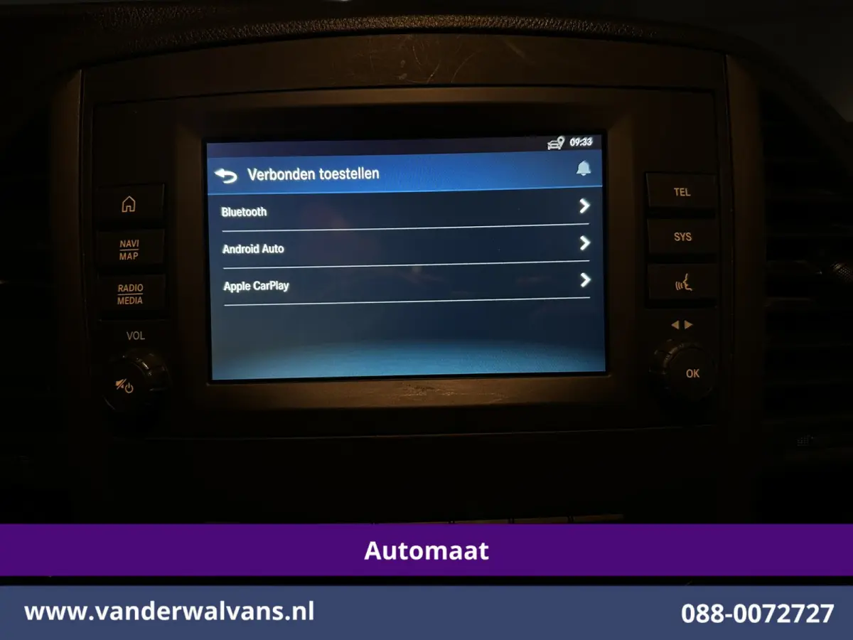 116 CDI 164pk 9G-Tronic Automaat L3H1 Euro6 Airco | Camera | Navigatie | Cruisecontrol | Apple Carplay Android Auto, Stoelverwarming, Parkeersensoren, Bijrijdersbank