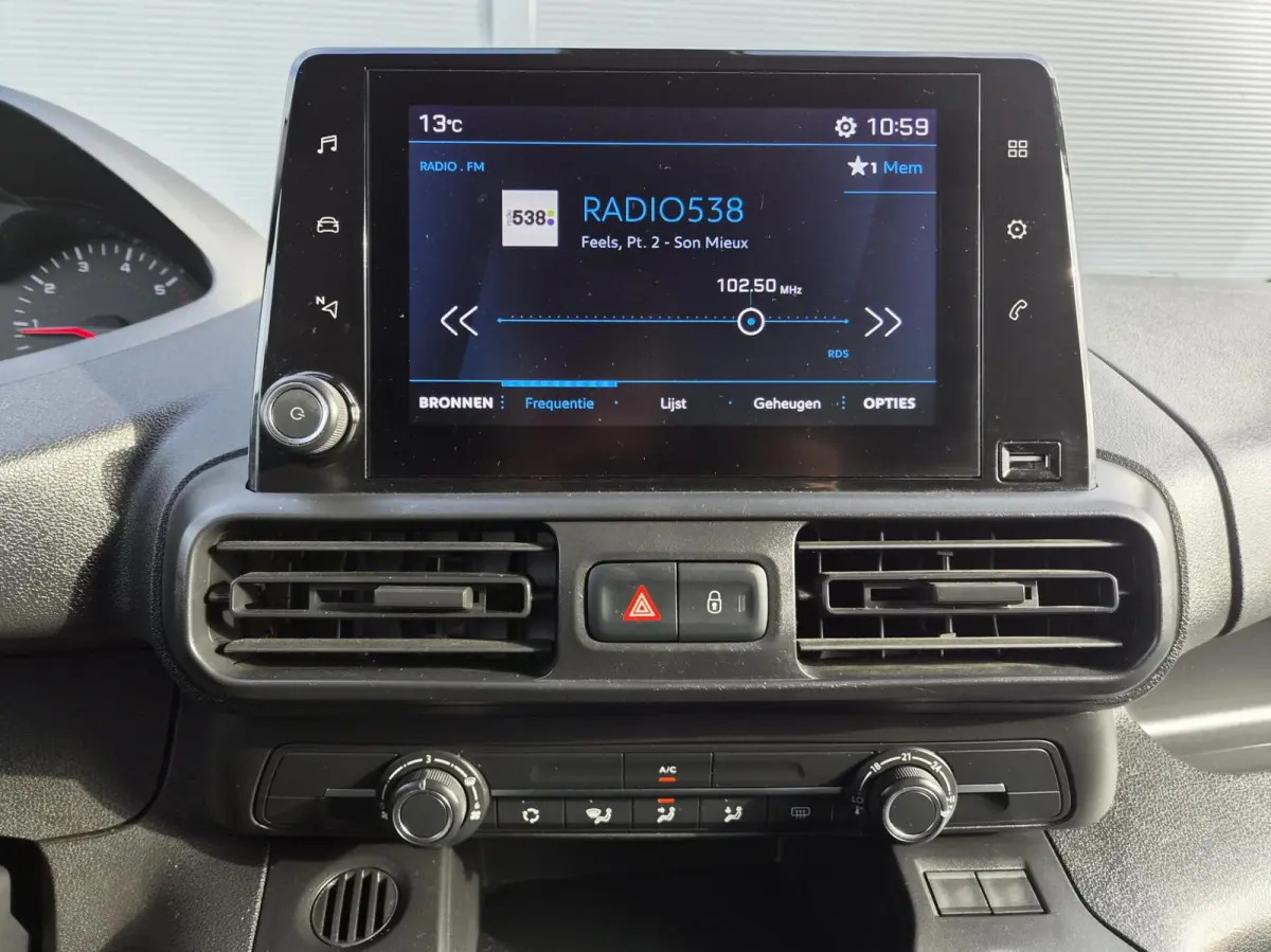 1.5 BlueHDI Airco Cruise Navi 2x-schuifd