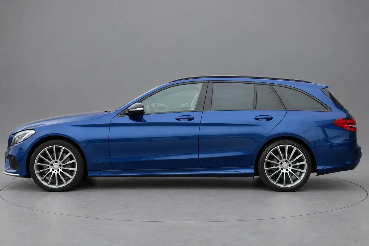 400 AUT9 4MATIC AMG Line NIGHT PAKKET PANORAMADAK HEAD-UP LUCHTVERING LEDER MEMORY TREKHAAK 19''
