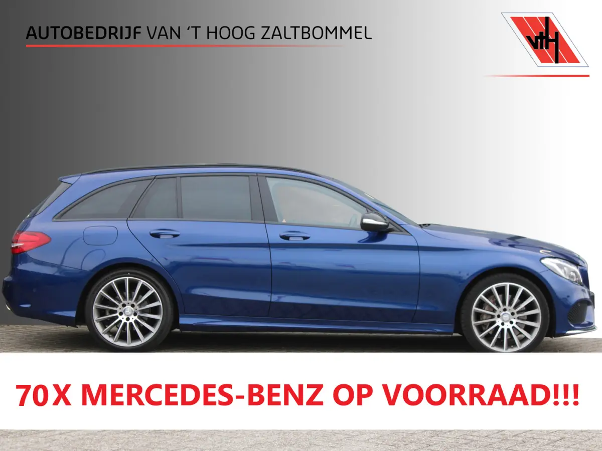 400 AUT9 4MATIC AMG Line NIGHT PAKKET PANORAMADAK HEAD-UP LUCHTVERING LEDER MEMORY TREKHAAK 19''