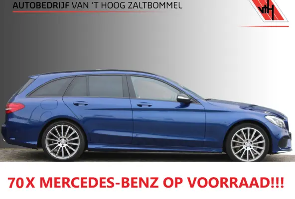 400 AUT9 4MATIC AMG Line NIGHT PAKKET PANORAMADAK HEAD-UP LUCHTVERING LEDER MEMORY TREKHAAK 19''