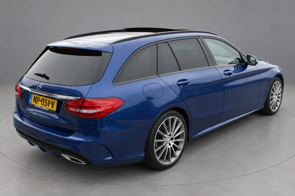 400 AUT9 4MATIC AMG Line NIGHT PAKKET PANORAMADAK HEAD-UP LUCHTVERING LEDER MEMORY TREKHAAK 19''