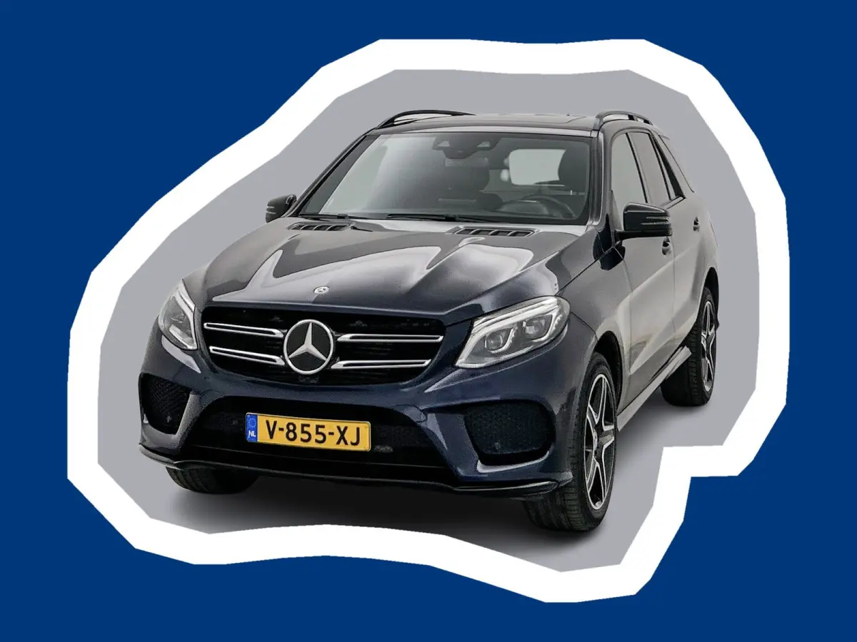 350 D 4MATIC AMG Line Grijs kenteken Pano Leder Distronic Trekhaak uitklapbaar Navigatie Camera VAN