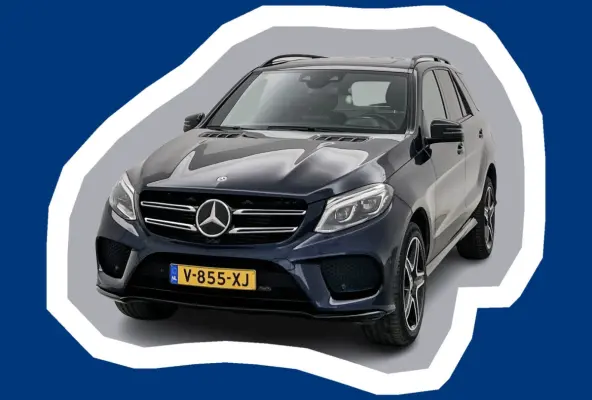350 D 4MATIC AMG Line Grijs kenteken Pano Leder Distronic Trekhaak uitklapbaar Navigatie Camera VAN