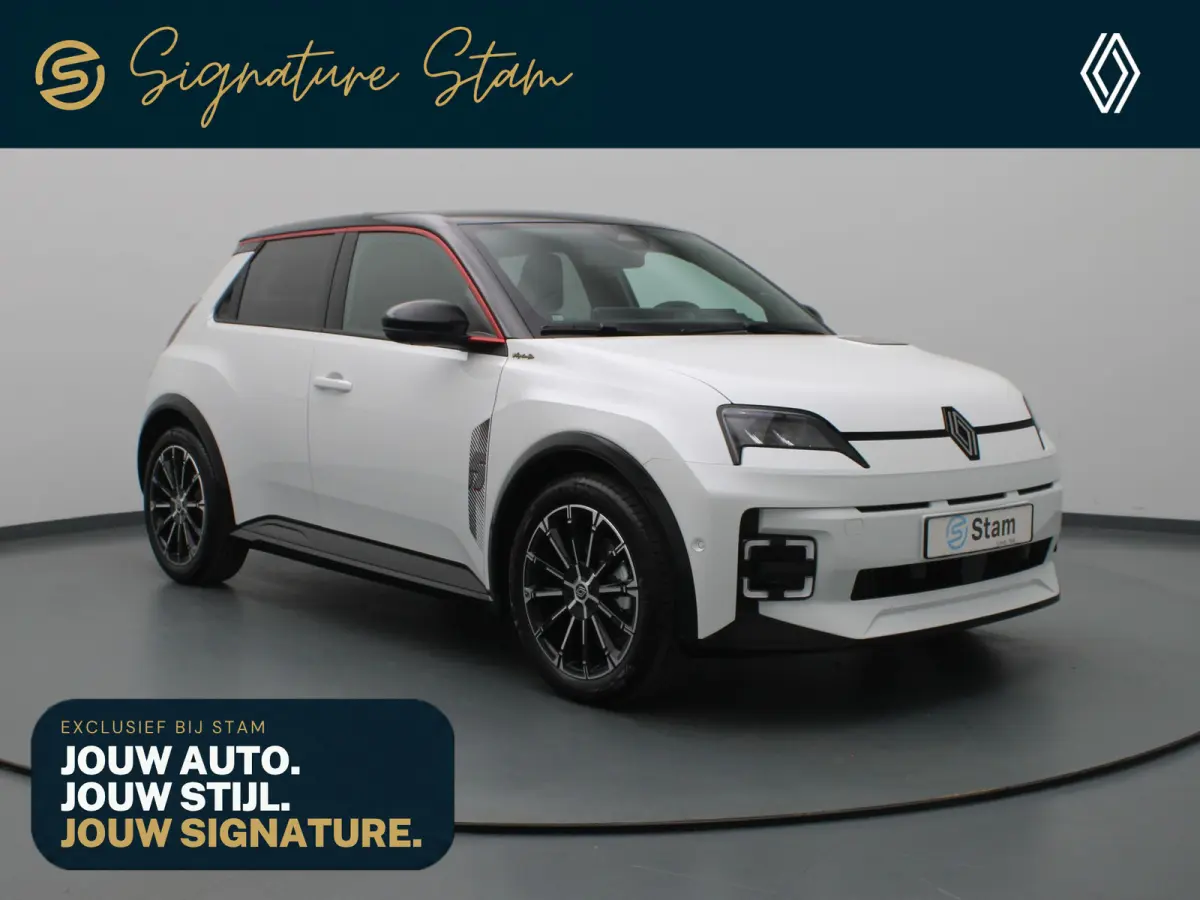"Signature Stam" Iconic comfort range 52 kWh Leder Paris Black / openR-link infotainmentsysteem met Google-integratie/ V2G