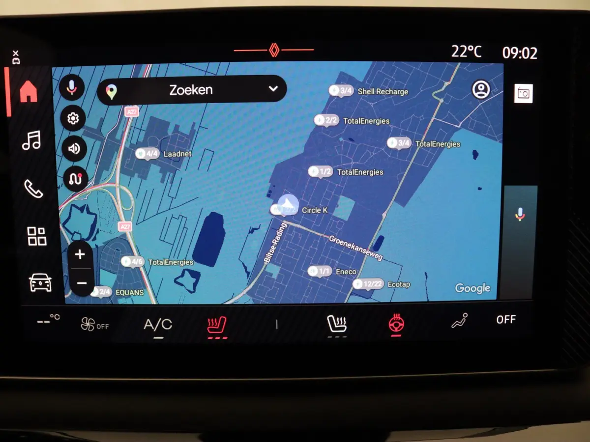 "Signature Stam" Iconic comfort range 52 kWh Leder Paris Black / openR-link infotainmentsysteem met Google-integratie/ V2G