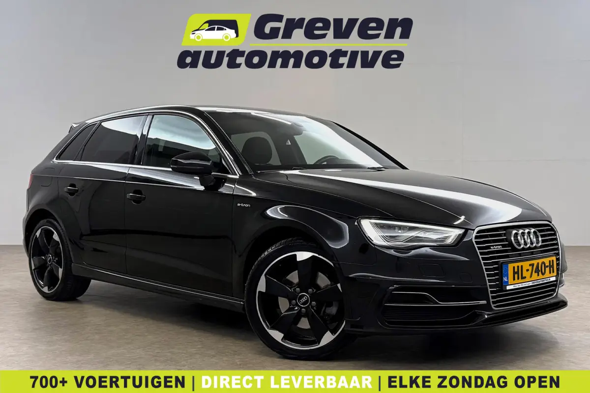 1.4 e-tron PHEV S-line | Sterrenhemel | Sfeer | Clima | Cruise | Navi | Trekhaak | LED | Parkeersens.