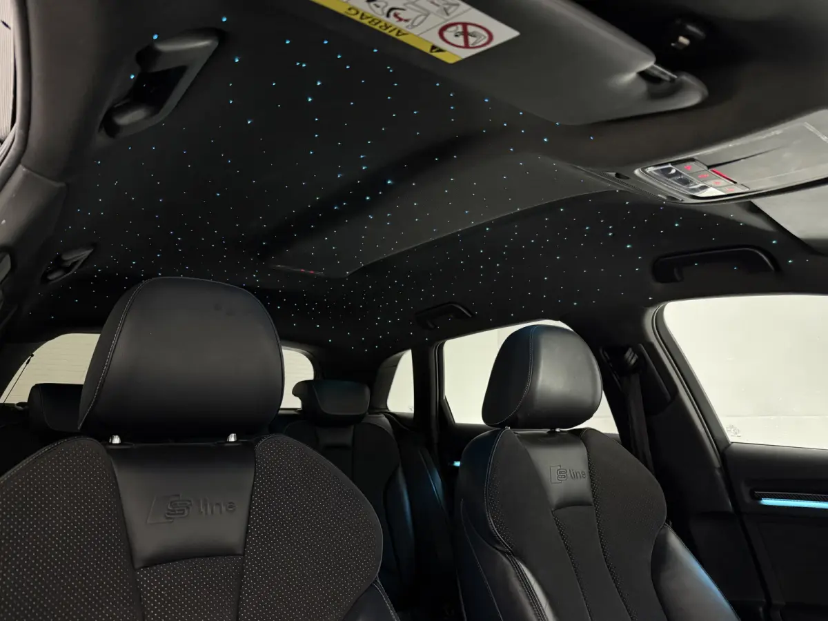 1.4 e-tron PHEV S-line | Sterrenhemel | Sfeer | Clima | Cruise | Navi | Trekhaak | LED | Parkeersens.