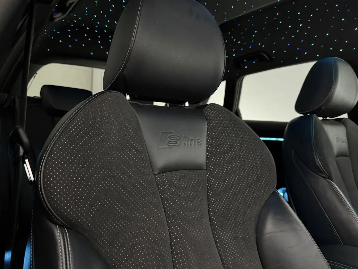 1.4 e-tron PHEV S-line | Sterrenhemel | Sfeer | Clima | Cruise | Navi | Trekhaak | LED | Parkeersens.