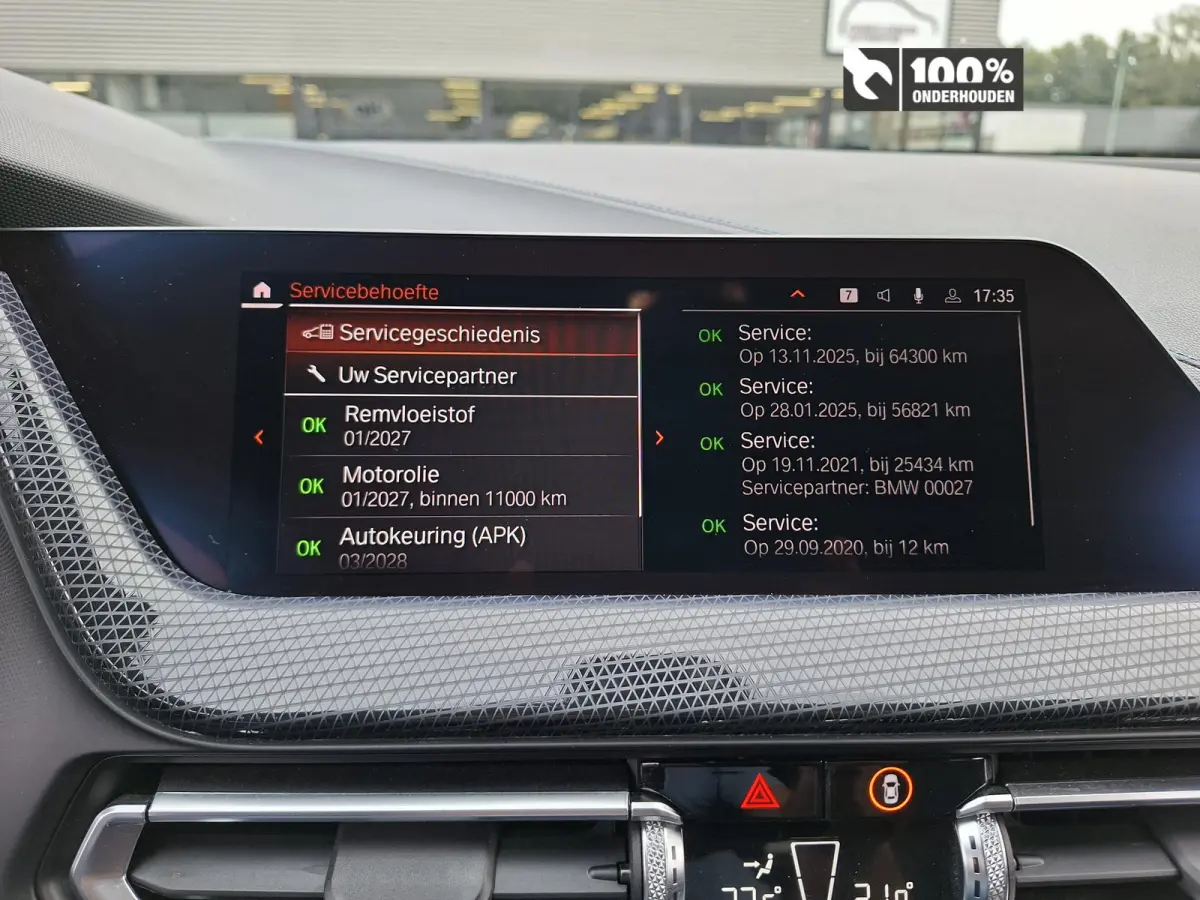 218i High Exe M-SPORTPAKKET Navigatie/Trekhaak/Carplay/19inch LM/Privacy Glass/Full LED/PDC v+a/Onderhoudshistorie