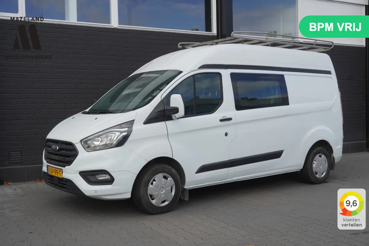 2.0 TDCI Dubbel Cabine L2H2 EURO 6 - Airco - Cruise - PDC - €17.900,- Excl.