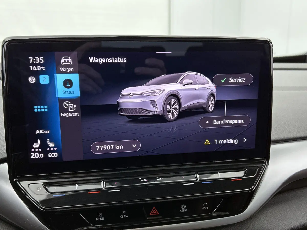 First Max 77 kWh | SoH ... | Panorama Dak | Ergo Stoelen (Memory) | Parkeercamera | Stoel en Stuurwielverwarming | Elektrische Kofferbak | Carplay / Android Auto | Navigatie