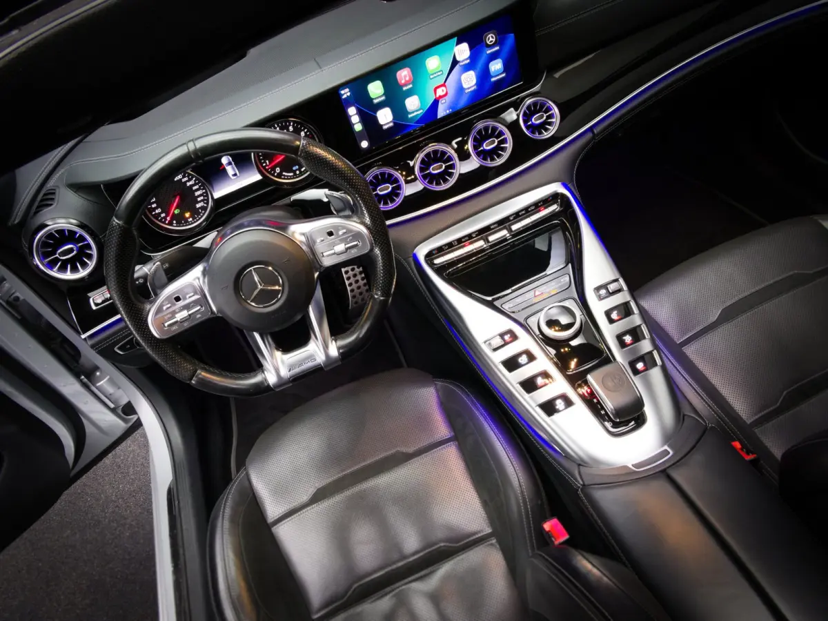 AMG 43 4MATIC+ (SPORTUITLAAT, PANO, APPLE CARPLAY/ANDROID AUTO, SFEERVERLICHTING, HEAD-UP, ACC)