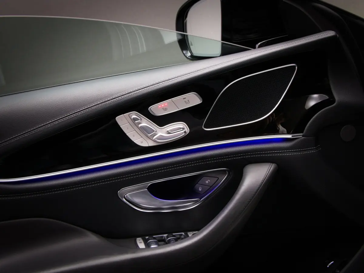 AMG 43 4MATIC+ (SPORTUITLAAT, PANO, APPLE CARPLAY/ANDROID AUTO, SFEERVERLICHTING, HEAD-UP, ACC)