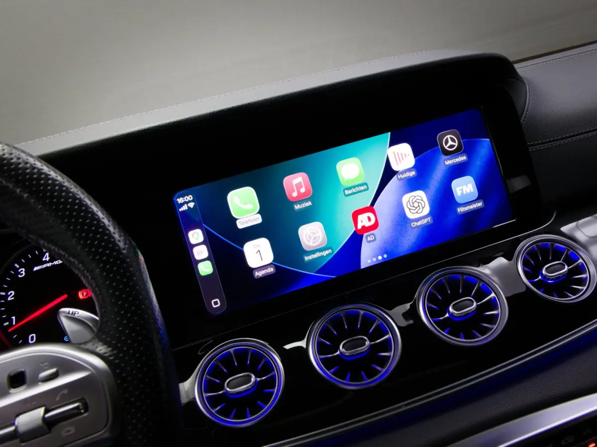 AMG 43 4MATIC+ (SPORTUITLAAT, PANO, APPLE CARPLAY/ANDROID AUTO, SFEERVERLICHTING, HEAD-UP, ACC)