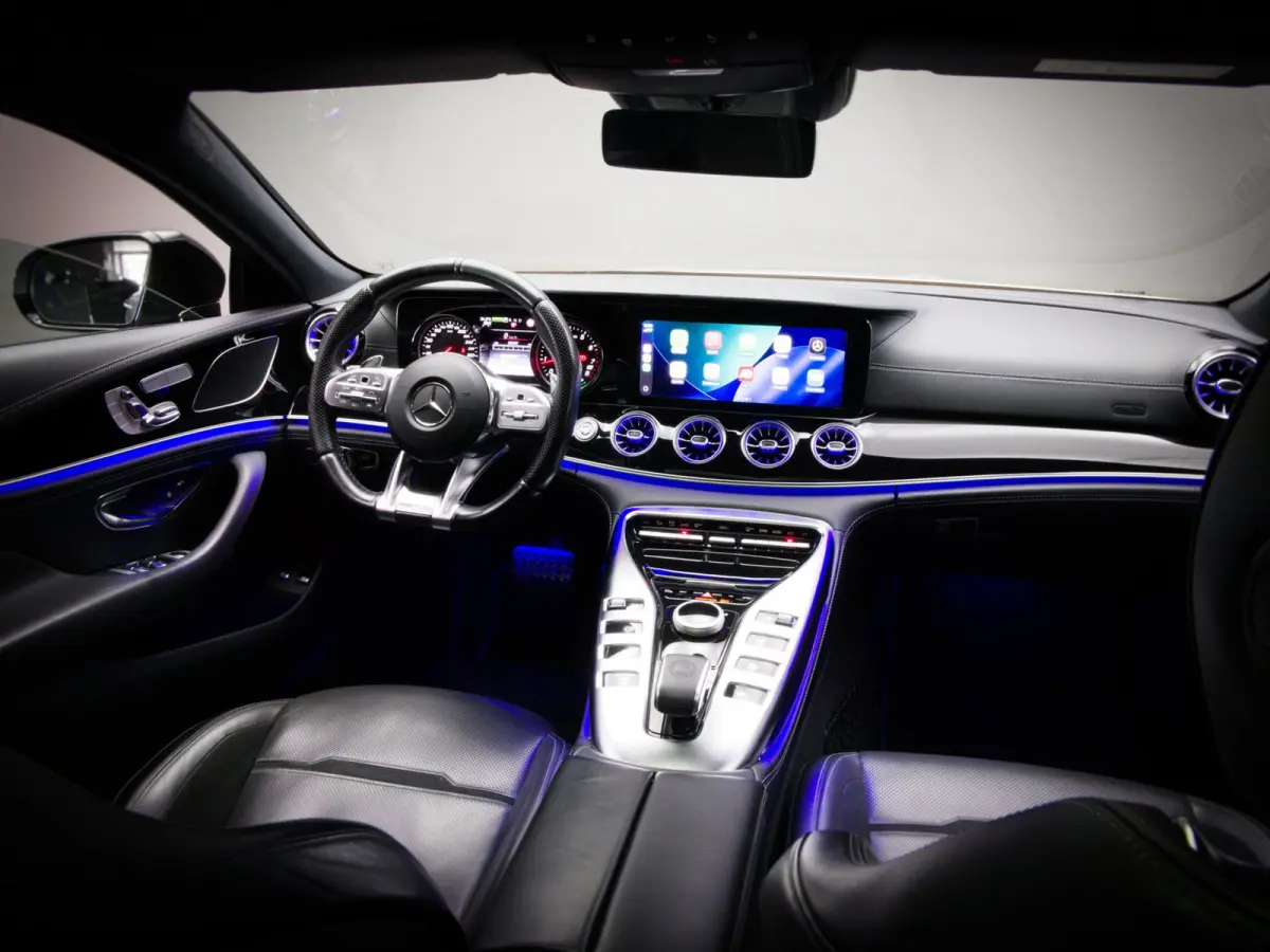 AMG 43 4MATIC+ (SPORTUITLAAT, PANO, APPLE CARPLAY/ANDROID AUTO, SFEERVERLICHTING, HEAD-UP, ACC)