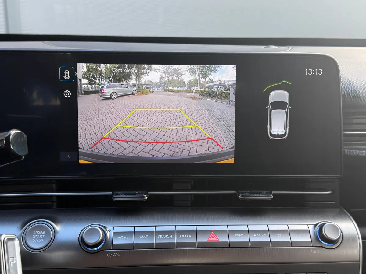 1.6 GDI HEV Comfort Afneembare Trekhaak / 1100 kg Trekgewicht / 1e Eigenaar / Hybride / Automaat / Adaptieve cruise control / Achteruitrijcamera / Parkeersensoren / Navigatiesysteem / Apple 