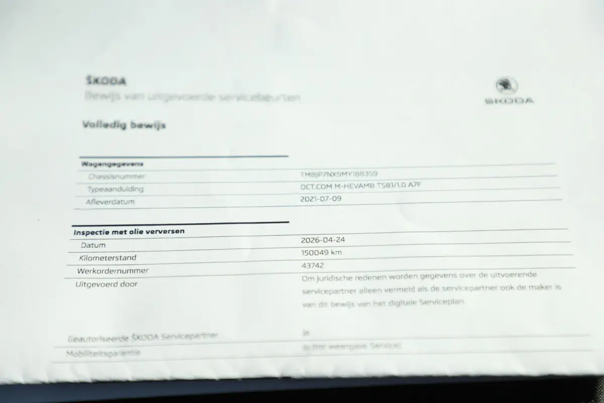 1.0 e-TSI Business Edition 110PK Automaat Trekhaak Navigatie Climate Cruise Control LMV Elektrische Achterklep