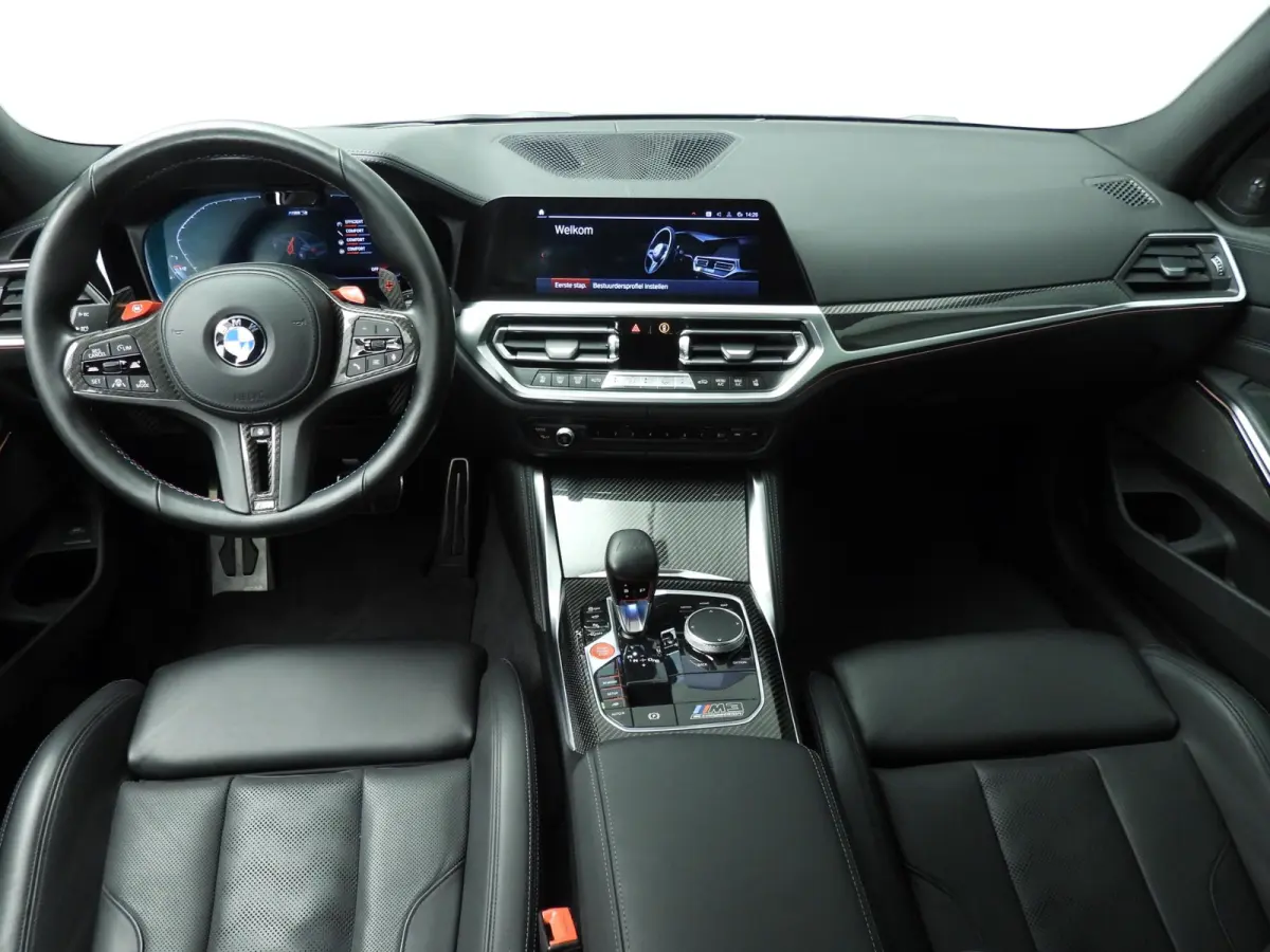M3 Competition | Laserlicht | Leder | HUD | Elektr. zetels | Keyles go | Stoelverwarming | DAB | Harman-kardon sound | Alu 19/20 inch