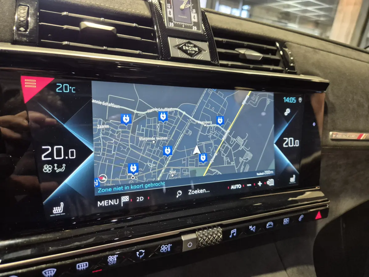 E-Tense Performance Line+ Panorama | Deep Black Alcantara | 360 Camera | Nightvision | Stoelverwarming