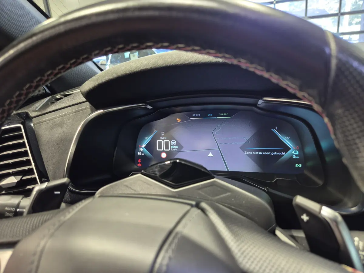 E-Tense Performance Line+ Panorama | Deep Black Alcantara | 360 Camera | Nightvision | Stoelverwarming