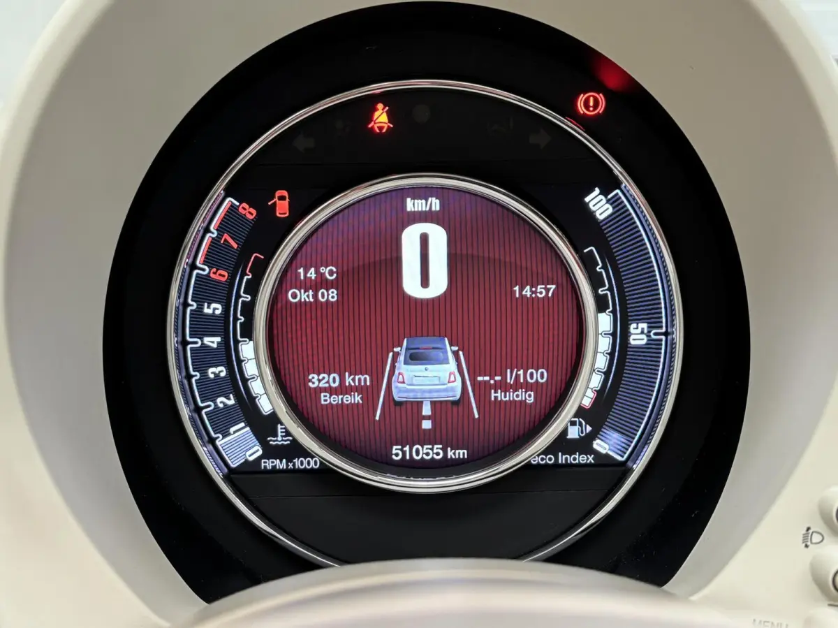 abrio TwinAir Turbo Lounge / NL Auto / Nieuw staat! / Navigatie / Groot scherm / Facelift / Rijklaar!