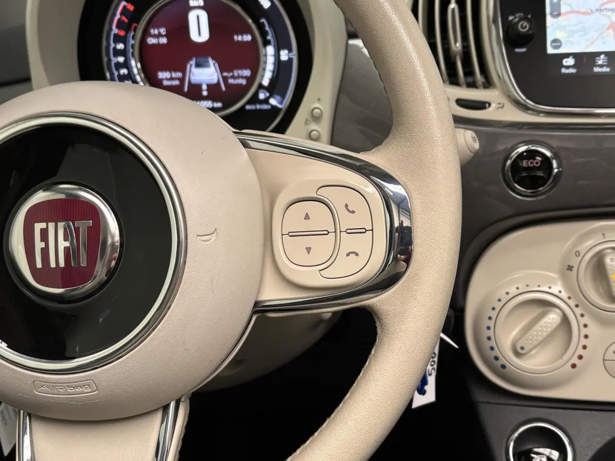 abrio TwinAir Turbo Lounge / NL Auto / Nieuw staat! / Navigatie / Groot scherm / Facelift / Rijklaar!