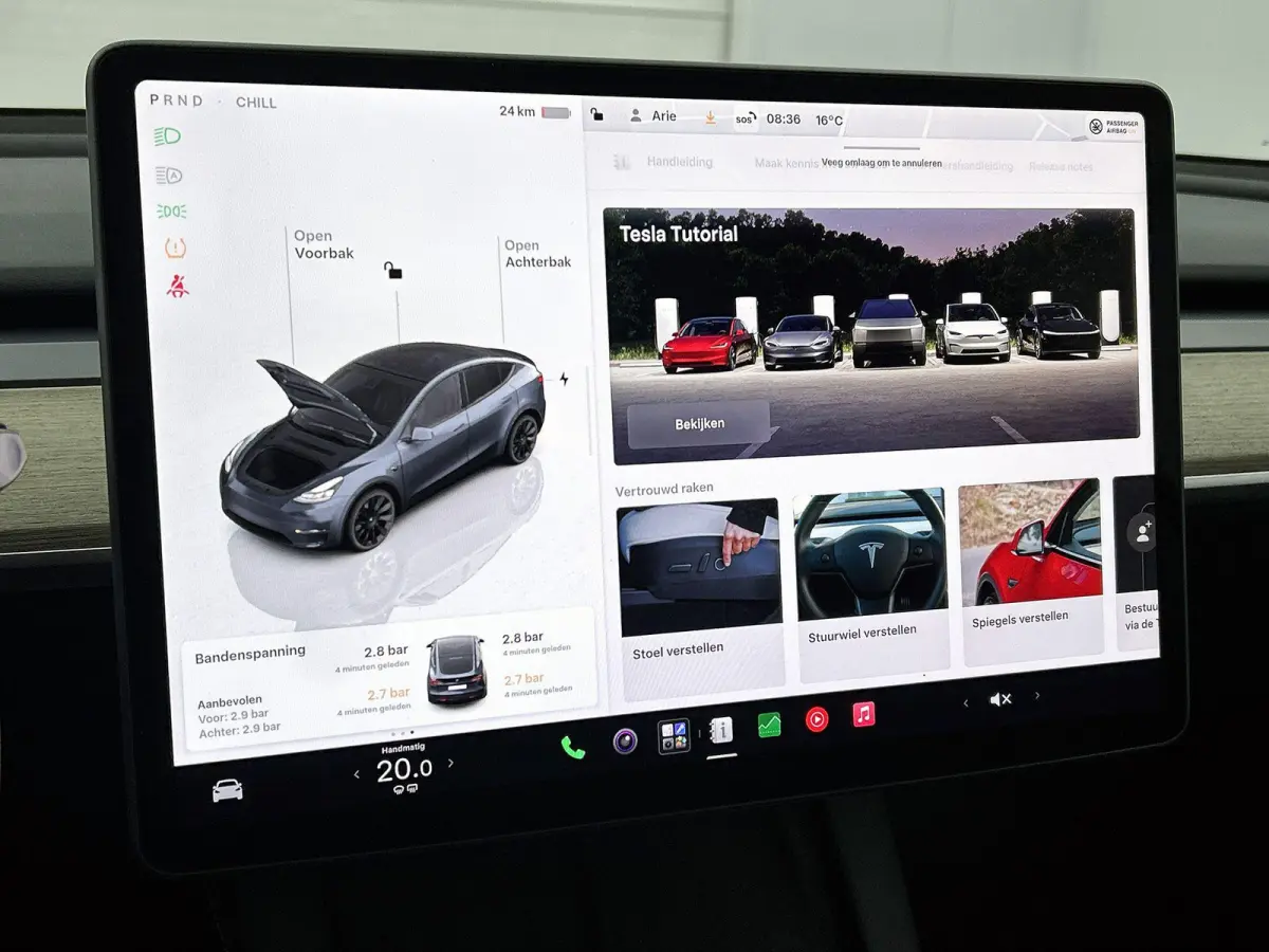 RWD 58 kWh | WORDT VERWACHT | ACHTERUITRIJCAMERA | PANORAMADAK | STOELVERWARMING | KEYLESS | NAVIGATIE | CLIMATE CONTROL | ELEKTRISCH BEDIENBARE VOORSTOEL MET GEHEUGEN |