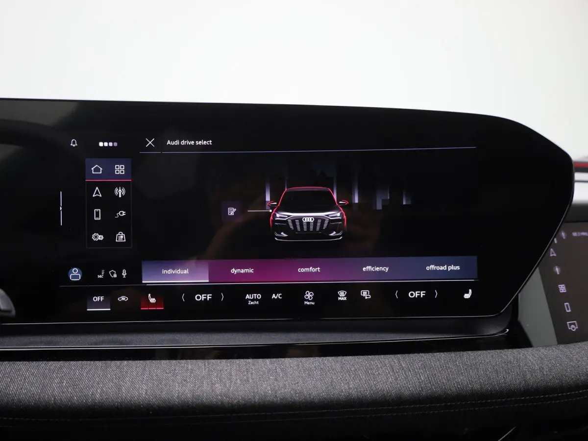 S edition 100 kWh | 360 Camera | B&O audio | S-line | Navigatie | 21 Inch Velgen | Head-up display | Stoel/stuur verwarming |
