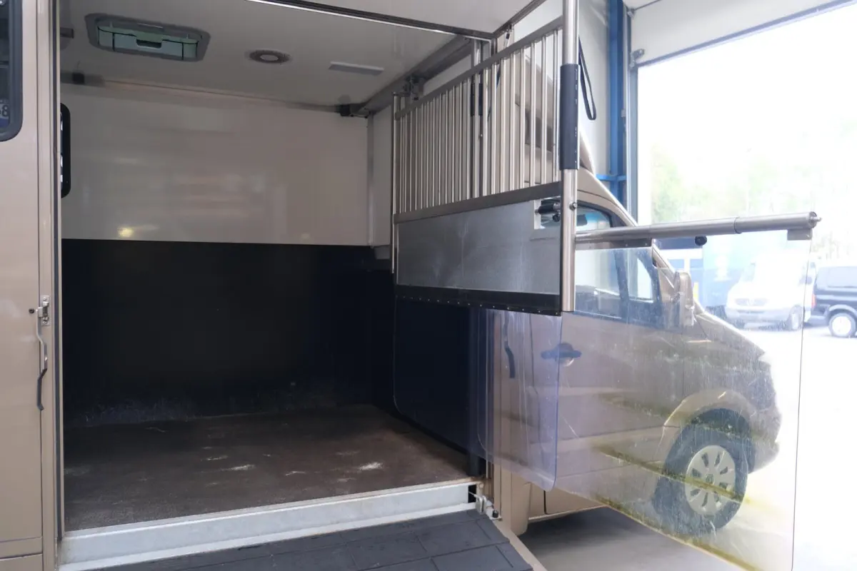 313 2.2 CDI 432 - Paardenwagen, Horsetruck, Hengstenuitvoering.