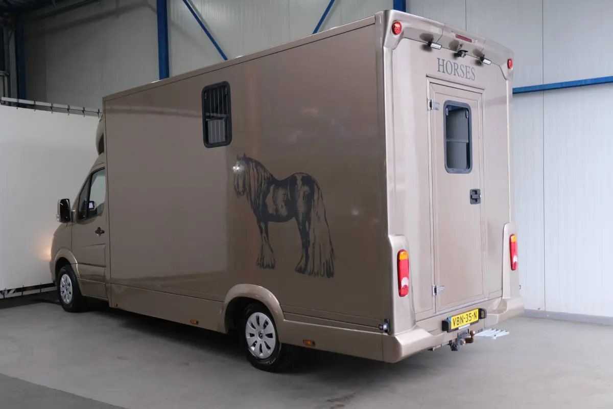 313 2.2 CDI 432 - Paardenwagen, Horsetruck, Hengstenuitvoering.
