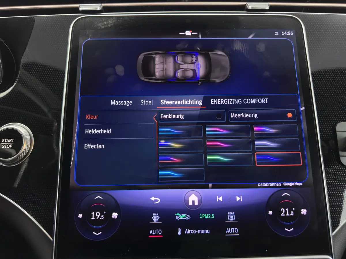 450+ Luxury Line 108 kWh (3-Fase-22kW) (INCL-BTW) Aut. *PANO | HEAD-UP | LEATHER | FULL-LED | BURMESTER | MEMORY-PACK | ADAPTIVE-CRUISE | BLIND-SPOT | TOP-VIEW | HEATED-COMFORTSEATS | DIGI-C