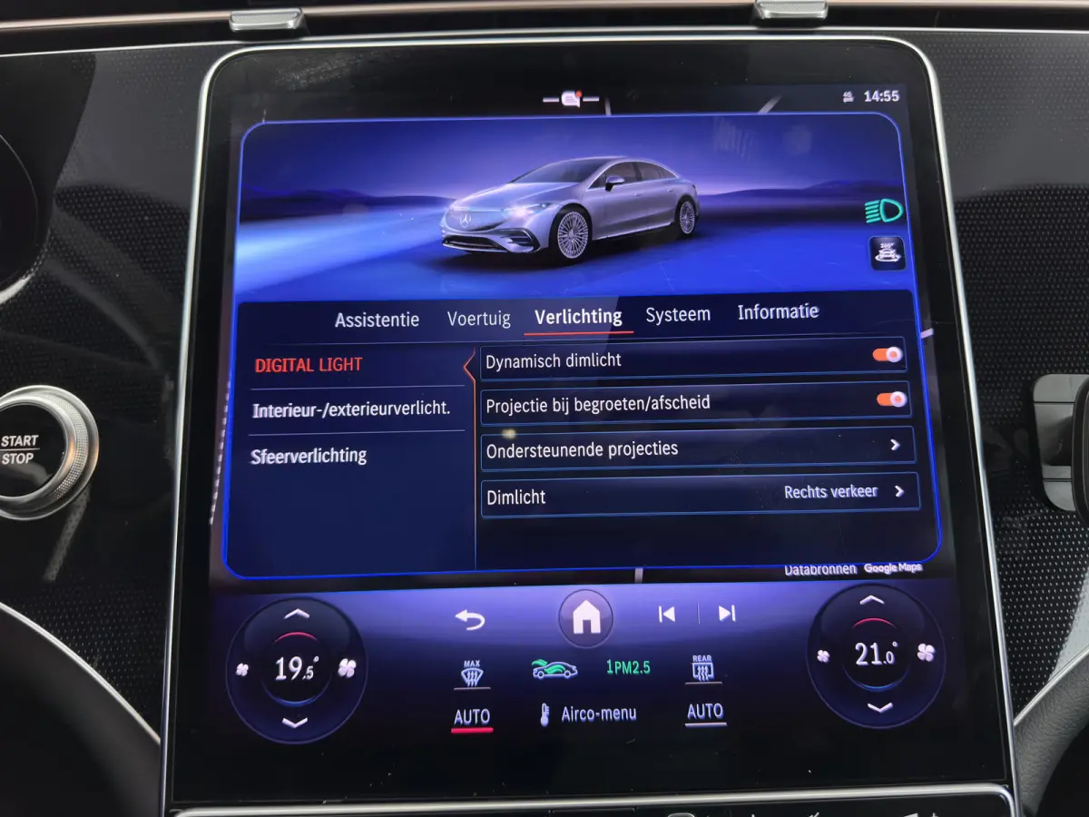 450+ Luxury Line 108 kWh (3-Fase-22kW) (INCL-BTW) Aut. *PANO | HEAD-UP | LEATHER | FULL-LED | BURMESTER | MEMORY-PACK | ADAPTIVE-CRUISE | BLIND-SPOT | TOP-VIEW | HEATED-COMFORTSEATS | DIGI-C