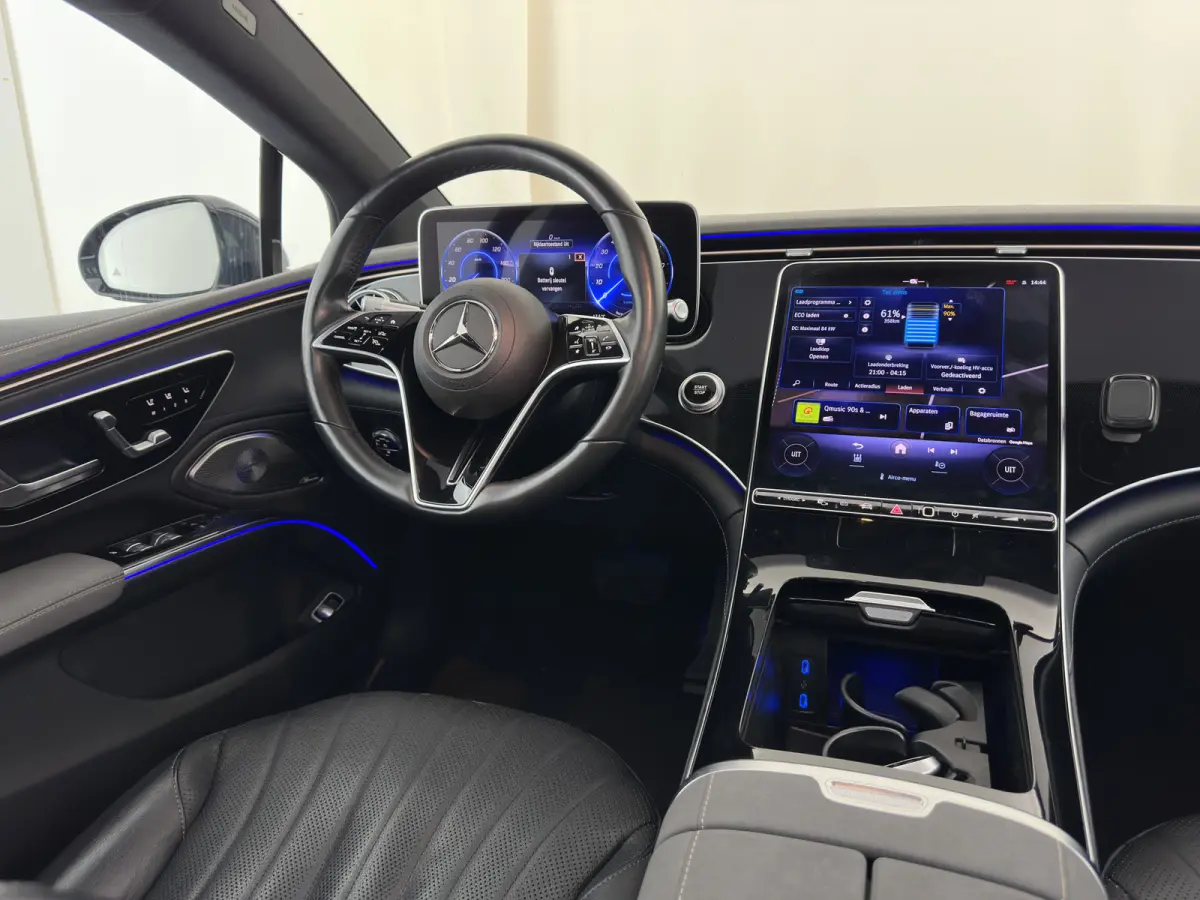 450+ Luxury Line 108 kWh (3-Fase-22kW) (INCL-BTW) Aut. *PANO | HEAD-UP | LEATHER | FULL-LED | BURMESTER | MEMORY-PACK | ADAPTIVE-CRUISE | BLIND-SPOT | TOP-VIEW | HEATED-COMFORTSEATS | DIGI-C