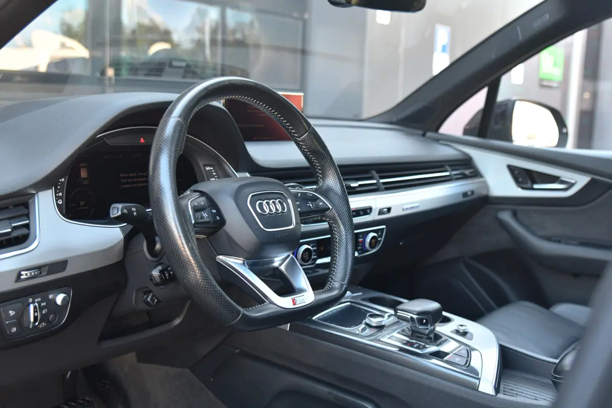 3.0 TDI e-tron quattro S-Line, 360 Cam, Softclose, Trekhaak, Luchtvering, Pano, Bose, HUD, Camera, ACC, LED!