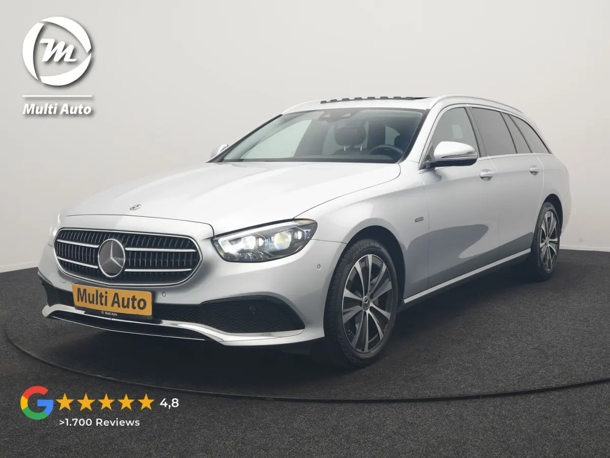 300 e Luxury Line PHEV 320pk Dealer O.H. | SOH 88,7% | Schuif-/kantel Dak | Adaptive Cruise | Camera | Multi Beam LED | Sportstoelen Verwarmd | Sfeerverlichting | BLIS | Apple Carplay | Wide