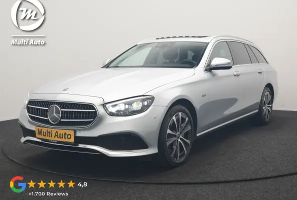 300 e Luxury Line PHEV 320pk Dealer O.H. | SOH 88,7% | Schuif-/kantel Dak | Adaptive Cruise | Camera | Multi Beam LED | Sportstoelen Verwarmd | Sfeerverlichting | BLIS | Apple Carplay | Wide