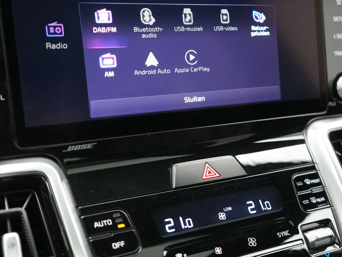 1.6 T-GDI 4WD ExecutiveLine PHEV 265pk Dealer O.H. | SOH 97,2% | Trekhaak Afn. | Panodak | Adaptive Cruise | Head Up | 360 Camera | Bose Audio | Lederen Sportstoelen Memory & Ventilatie | BL