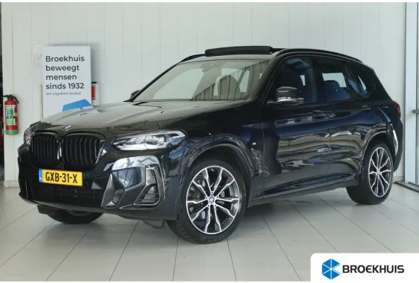 xDrive20i M-Sport Business Edition Plus | Cruise Control | Schuifdak | Camera | Stoelverwarming | HiFi | Leder | Navi | Carplay | Climate | Elektr. Klep | Keyless | 20 Inch