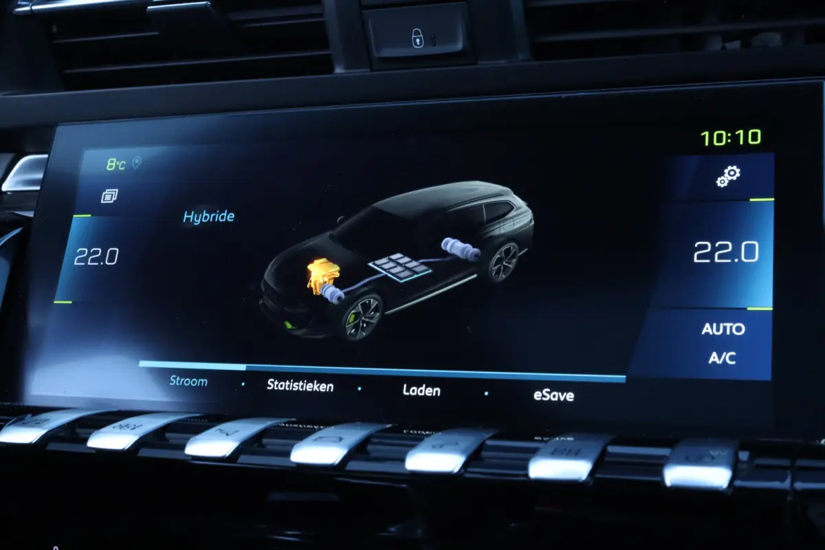 1.6 HYbrid PSE 360PK | Adapt. Cruise | Trekhaak | Schuifdak | Nightvision | Focal Audio | Massage | Memory | 360 Camera | Keyless | Elektr. Klep | Carplay | Navi | Climate | Adaptief Onderst