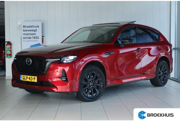 2.5 e-SkyActiv PHEV Homura Plus | SOH 91% | Adapt. Cruise | Trekhaak | Stoelventilatie | BOSE | Head-up | Memory | Schuifdak | 360 Camera | Navi | Carplay | Stoel+Stuurverwarming |
