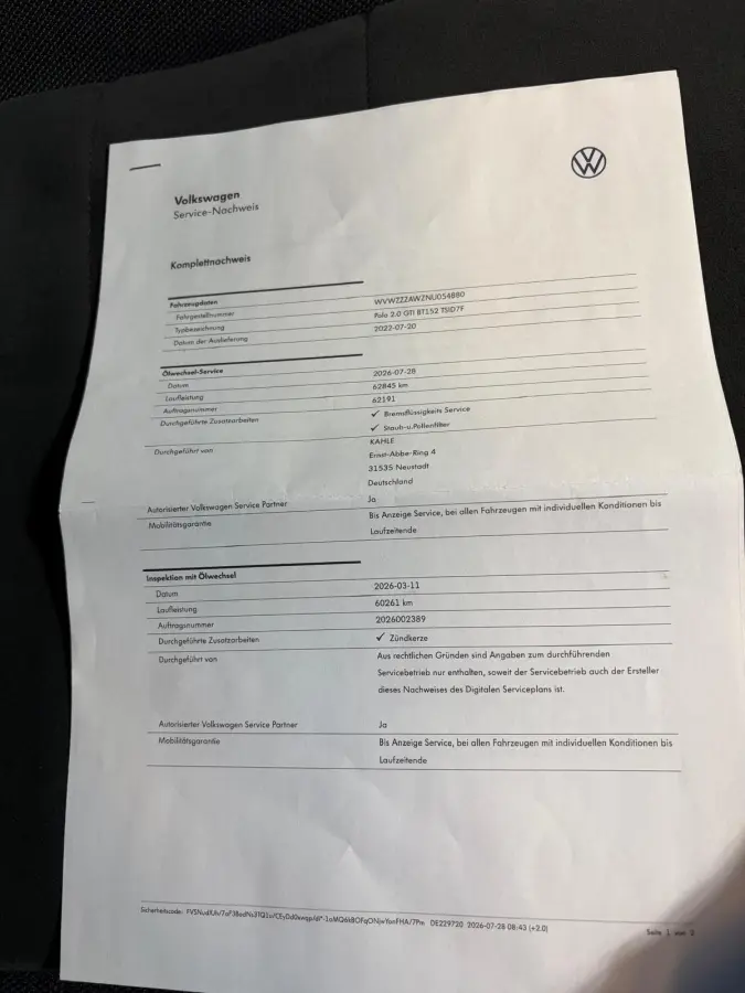 2.0 TSI GTI BEATS CAM PANO FULL OPTION