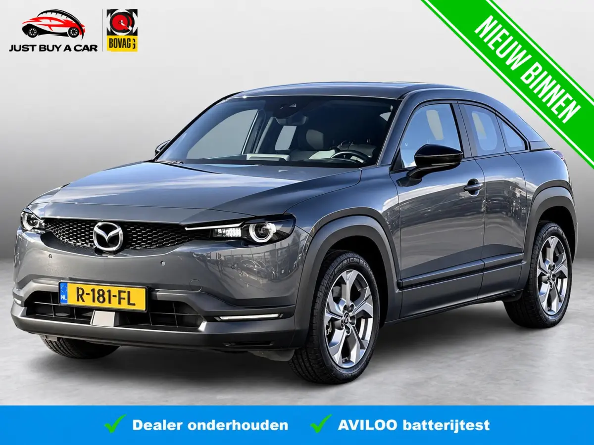 e-SkyActiv+ 145 36 kWh SoH 95% | Adaptieve Cruise | Stoel & Stuurverwarming | Dodehoek | 1e Eigenaar | Dealeronderhouden |
