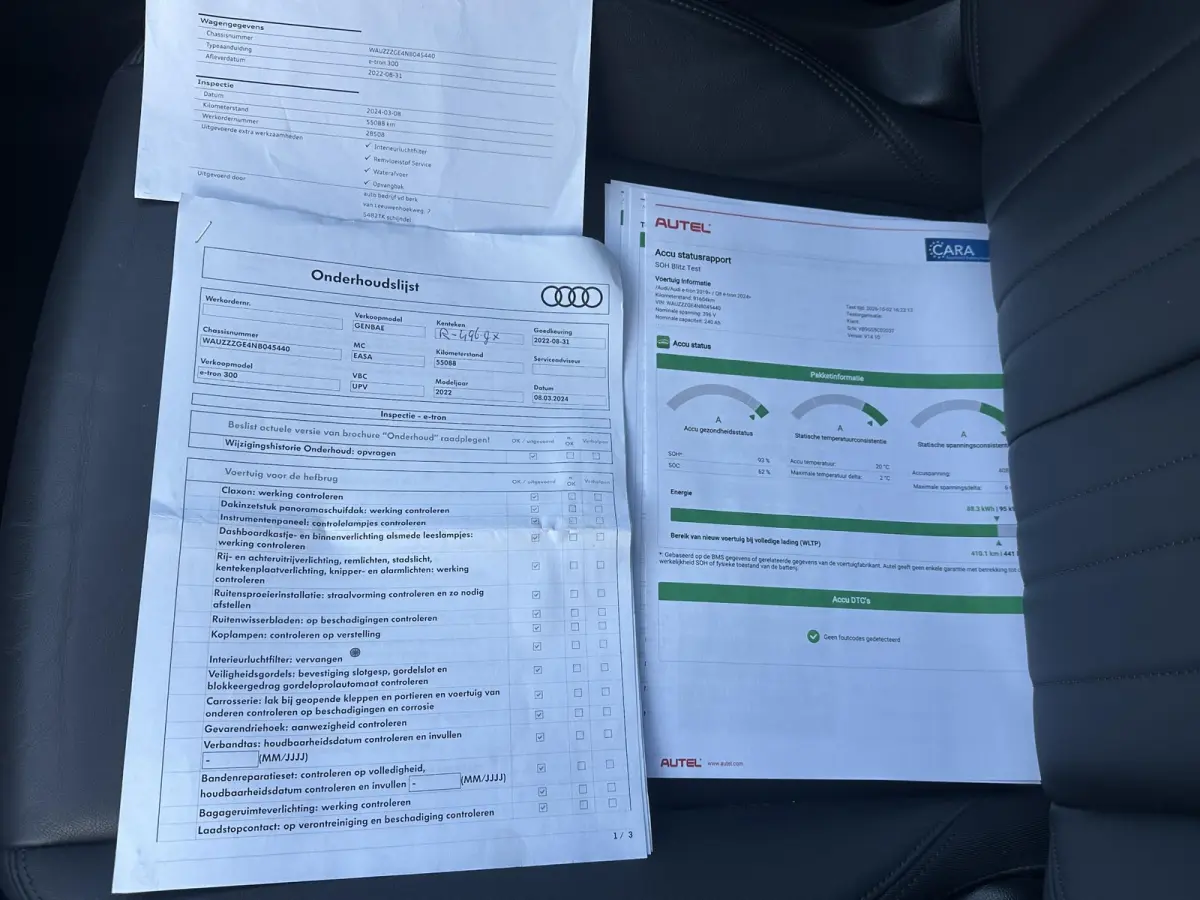 55 quattro Advanced edition Plus 95 kWh SOH 93% | MEM. STOEL | ELEK. STOELEN | ACHTERUITRIJ CAMERA | STOEL VERWARMING | 21'' WIELEN | RIJKLAAR MET 12 MND BOVAG GARANTIE | AFNM. TREKHAAK | PA