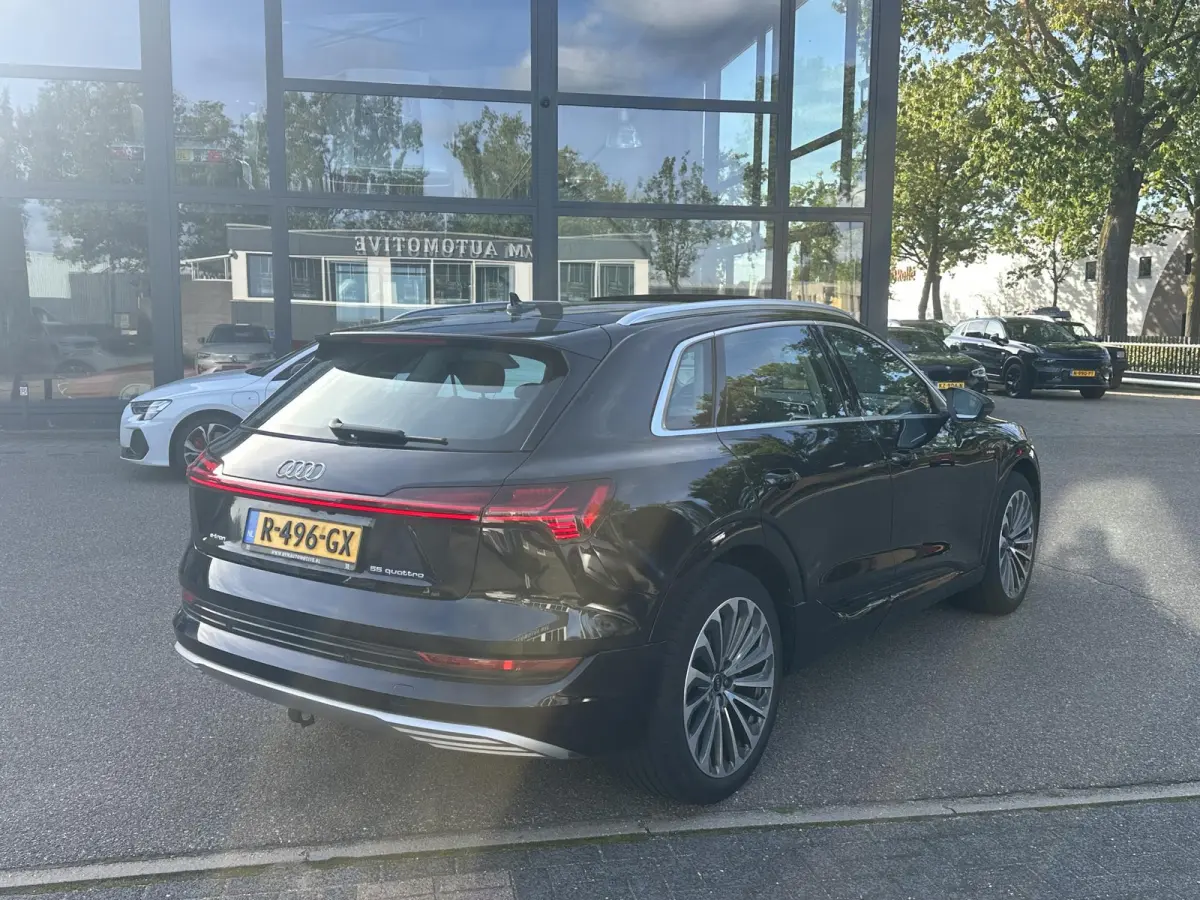 55 quattro Advanced edition Plus 95 kWh SOH 93% | MEM. STOEL | ELEK. STOELEN | ACHTERUITRIJ CAMERA | STOEL VERWARMING | 21'' WIELEN | RIJKLAAR MET 12 MND BOVAG GARANTIE | AFNM. TREKHAAK | PA