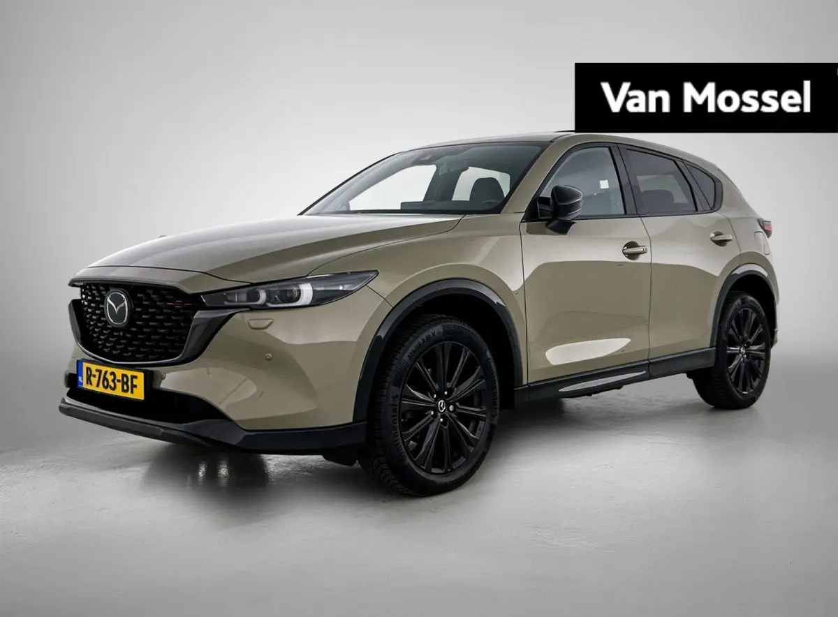 2.5 SkyActiv-G 194 Sportive | Navigatie | Leder | Trekhaak | Camera | Black Pakket | Airco | All-Wheater banden | Panorama dak |