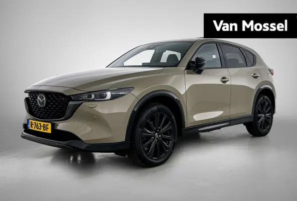 2.5 SkyActiv-G 194 Sportive | Navigatie | Leder | Trekhaak | Camera | Black Pakket | Airco | All-Wheater banden | Panorama dak |